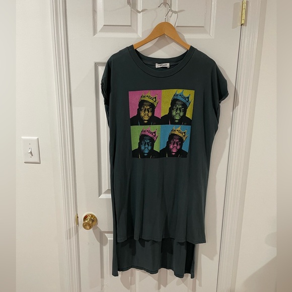 DAYDREAMER x Free People Biggie high-low t shirt - Picture 2 of 9